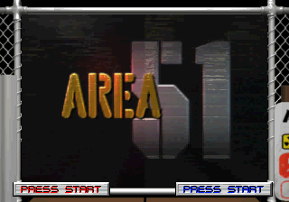 Area 51 Title Screen